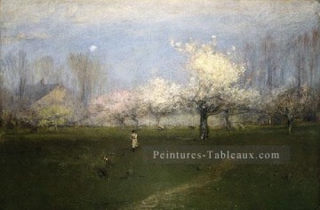  printemps - Printemps des fleurs Montclair New Jersey paysage Tonaliste George Inness